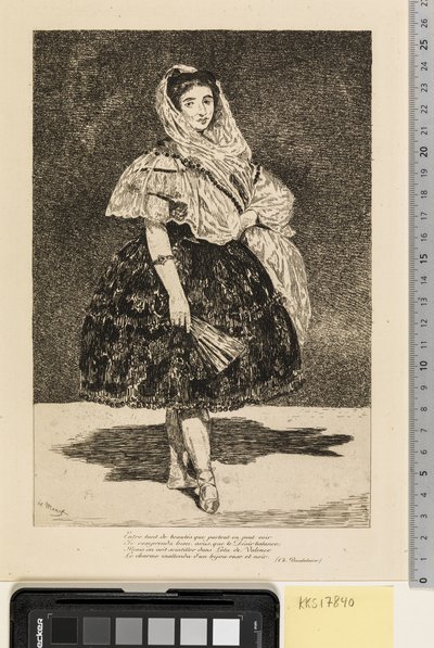 Lola de Valence da Édouard Manet
