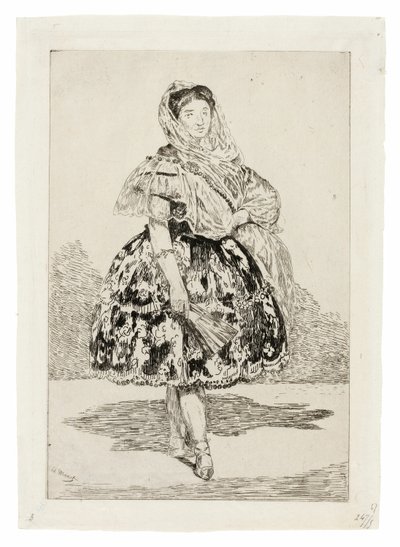 Lola de Valence da Édouard Manet