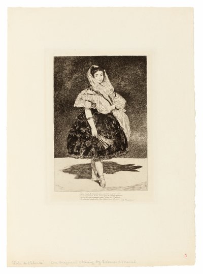 Lola de Valence da Édouard Manet