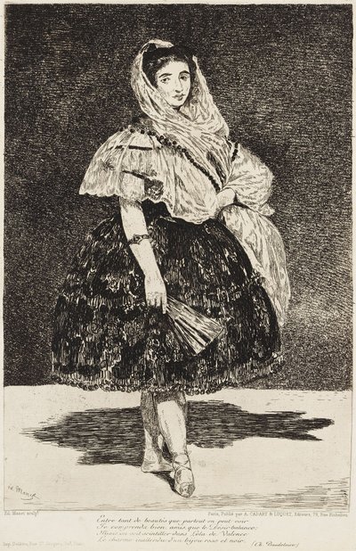 Lola de Valence da Édouard Manet