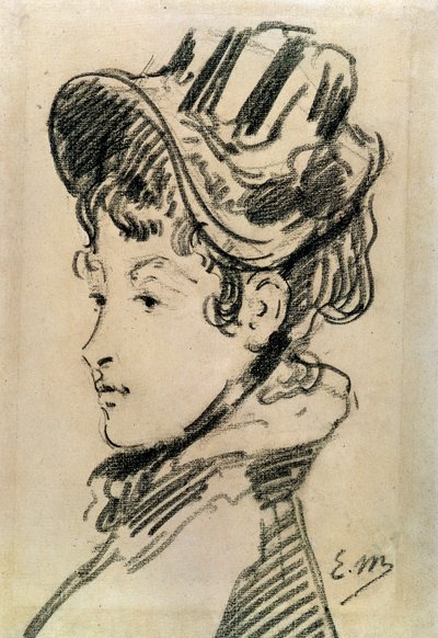 Madame Jules Guillemet, c1880 da Édouard Manet