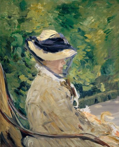 Madame Manet a Bellevue da Édouard Manet