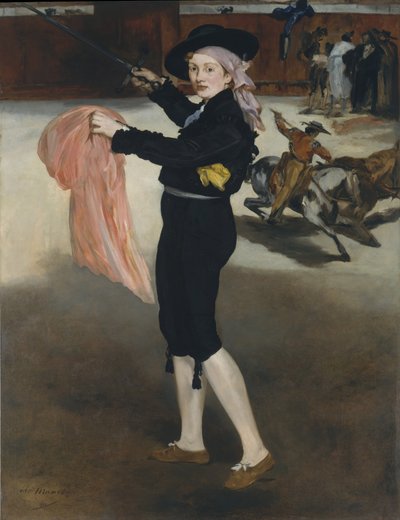 Mademoiselle V. in costume da espada da Édouard Manet