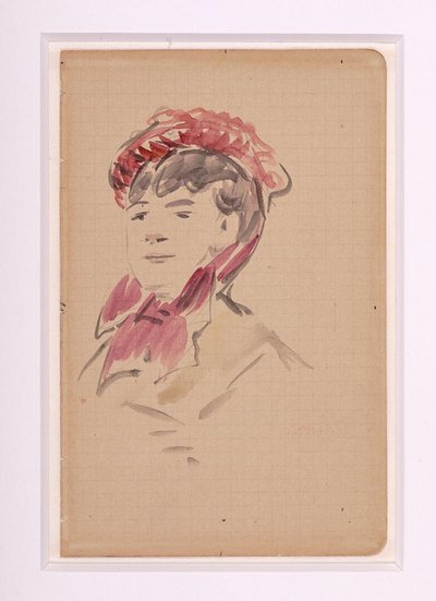 Ritratto di Isabelle Lemonnier, circa 1880 da Édouard Manet