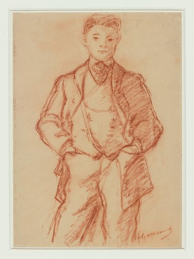 Ritratto di Léon Koëlla-Leenhoff, circa 1868 da Édouard Manet