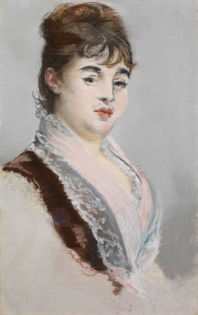 Marie Colombier, c.1880 da Édouard Manet