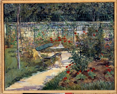 Il mio giardino, la panchina da Édouard Manet