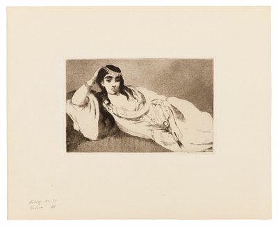 Odalisca da Édouard Manet