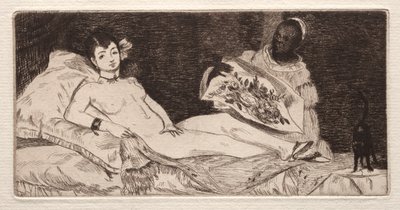 Olympia, 1867 da Édouard Manet