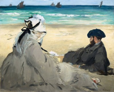 Sulla spiaggia, 1873 da Édouard Manet