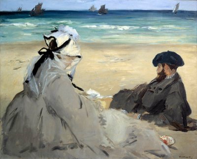 Sulla spiaggia da Édouard Manet