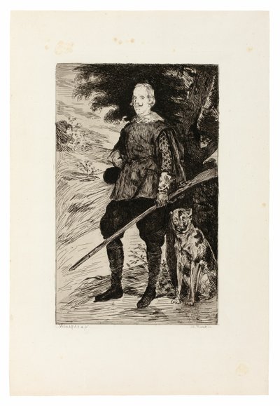Filippo IV Re di Spagna da Édouard Manet