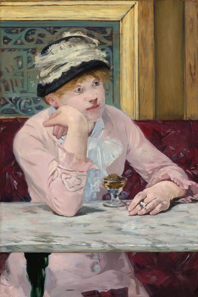 Acquavite di prugna, c. 1877 da Édouard Manet