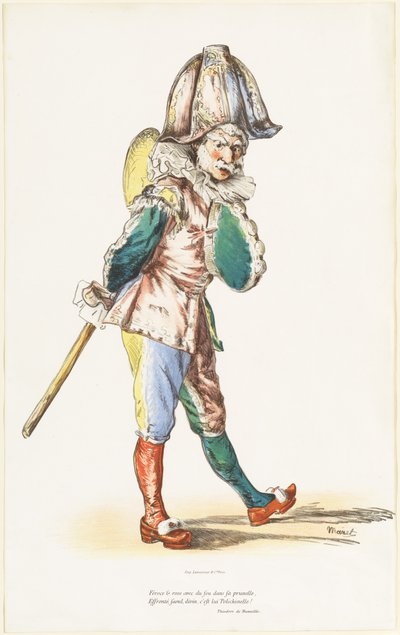 Polichinelle da Édouard Manet