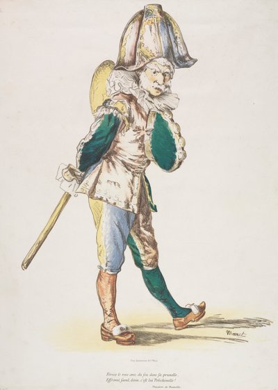 Polichinelle da Édouard Manet