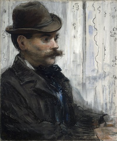 Ritratto di Alphonse Maureau, c.1880 da Édouard Manet