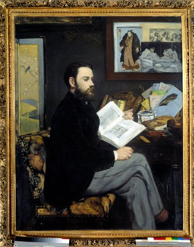 Ritratto di Émile Zola da Édouard Manet