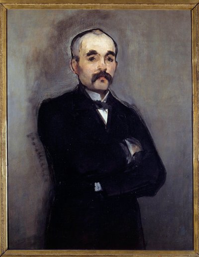Ritratto di Georges Clemenceau da Édouard Manet