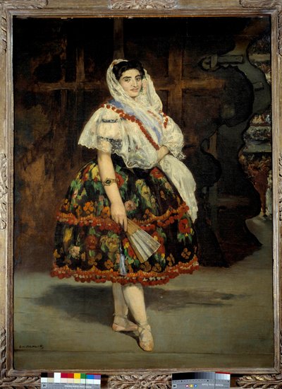 Ritratto di Lola de Valencia da Édouard Manet
