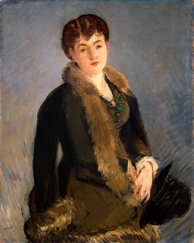 Ritratto di Mademoiselle Isabelle Lemonnier da Édouard Manet