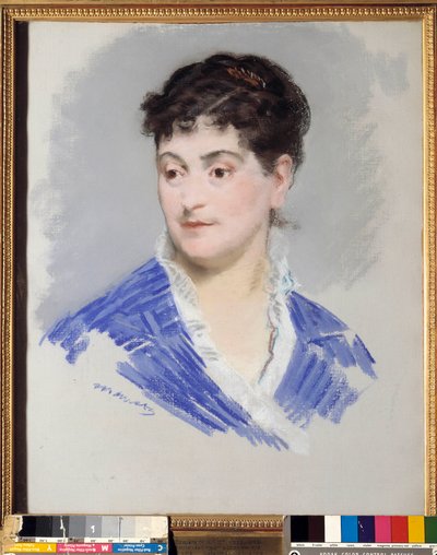 Ritratto della signora Emile Zola da Édouard Manet