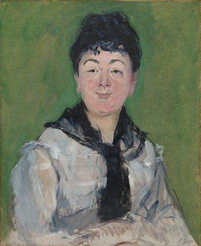 Ritratto di una donna con un fichu nero da Édouard Manet