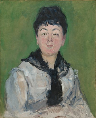 Ritratto di una donna con un fichu nero, ca. 1878 da Édouard Manet