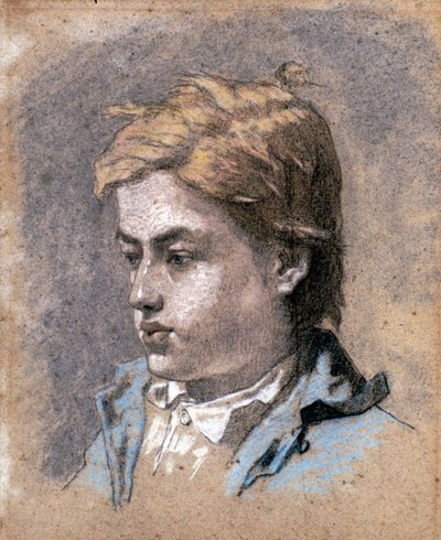 Ritratto di un Giovane Uomo, c.1856 da Édouard Manet
