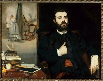 Ritratto dello scultore Zacharie Atruc da Édouard Manet