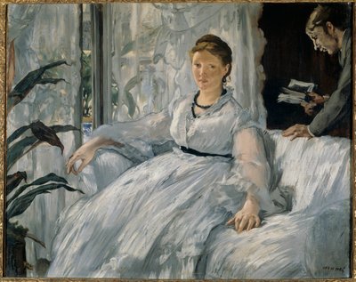Lettura. Dipinto di Edouard Manet da Édouard Manet