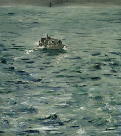 La fuga di Rochefort da Édouard Manet