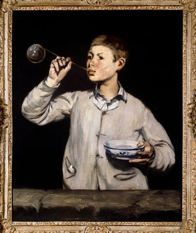 Bolle di sapone da Édouard Manet