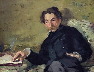 Stéphane Mallarmé (1842-98) 1876 da Édouard Manet
