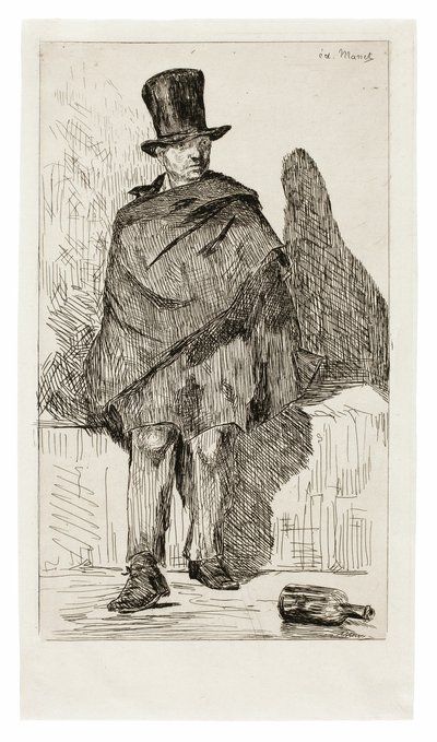 Il bevitore di assenzio da Édouard Manet