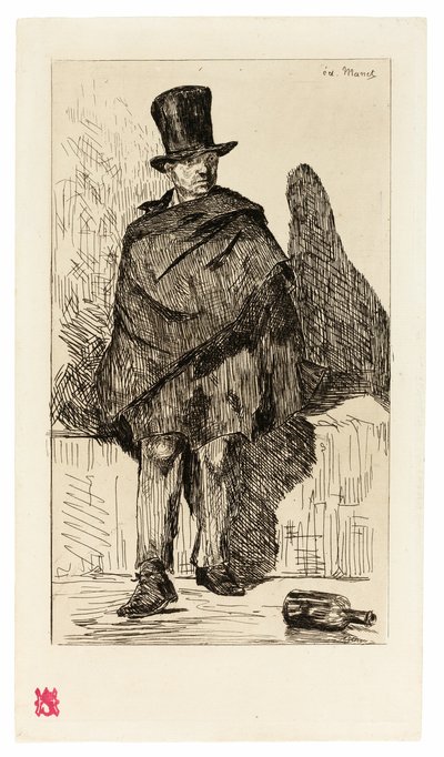 Il bevitore di assenzio da Édouard Manet