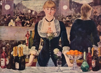 Il bar alle Folies-Bergère, 1882, 1938 da Édouard Manet
