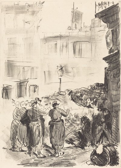 La Barricata da Édouard Manet