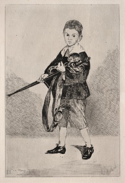 Il ragazzo con una spada da Édouard Manet