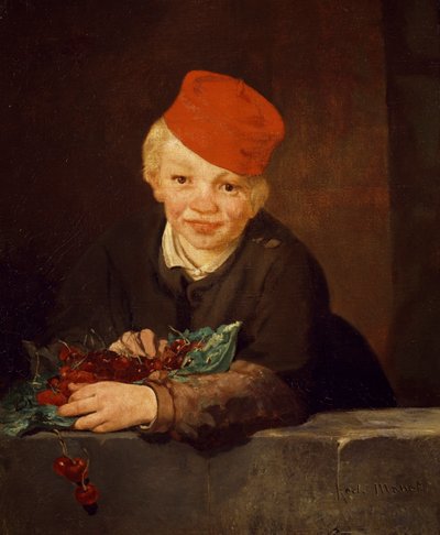Il ragazzo con le ciliegie da Édouard Manet