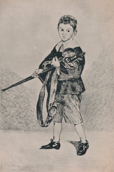 Il ragazzo con la spada, 1862 da Édouard Manet