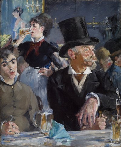 Il café-concert da Édouard Manet