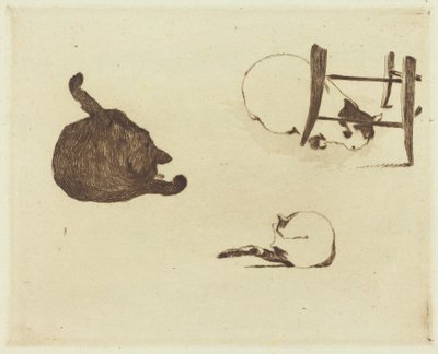 I Gatti, 1869 da Édouard Manet