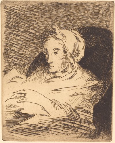 La Convalescente, 1876-1878 da Édouard Manet