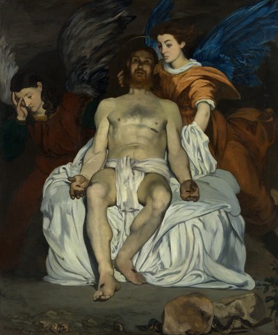 Il Cristo morto con angeli, 1864 da Édouard Manet