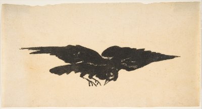 Il Corvo Volante, Ex Libris per Il Corvo di Edgar Allan Poe da Édouard Manet