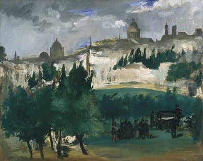 Il funerale da Édouard Manet