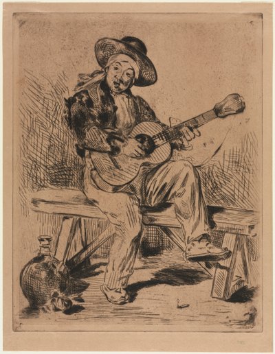 Il chitarrista da Édouard Manet