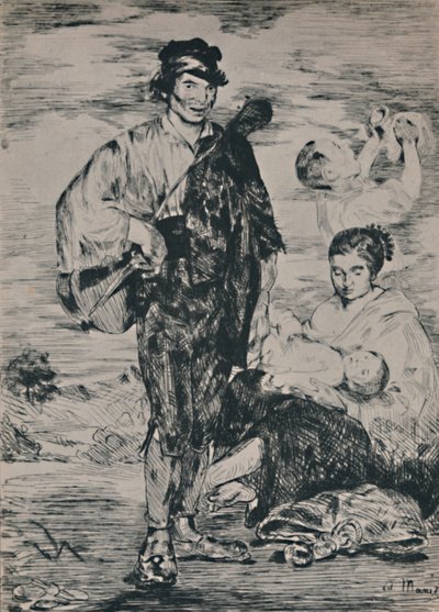 Gli zingari, 1862, 1946 da Édouard Manet