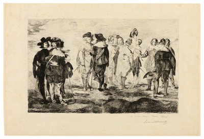I piccoli cavalieri da Édouard Manet