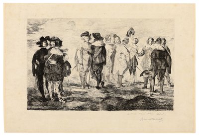 I piccoli cavalieri da Édouard Manet